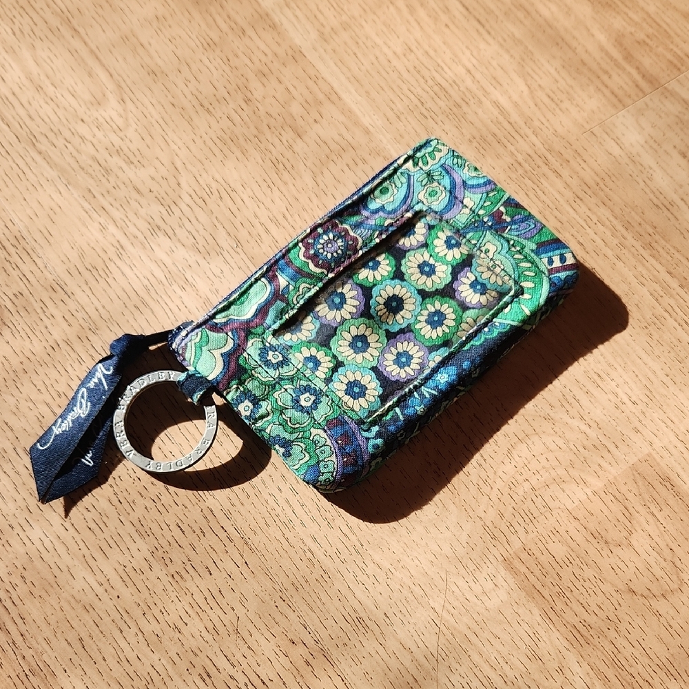 Vera Bradley ZipID Wallet Retired Pattern Rhythm And Blues